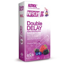کاندوم ناچ کدکس دوبل تاخیری مدل Double Delay بسته 12 عددی