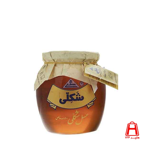 500 g jar of honey shakelli