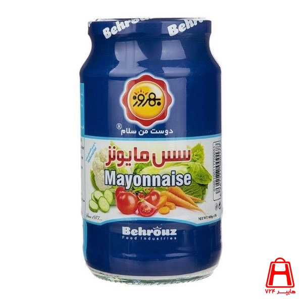 900 g mayonnaise with reduced fat 6