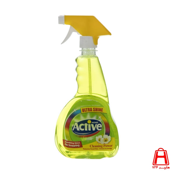 Active Glass Cleaner Green 500ml