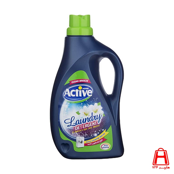 Active Liquid Laundry Detergent green 2500 ml