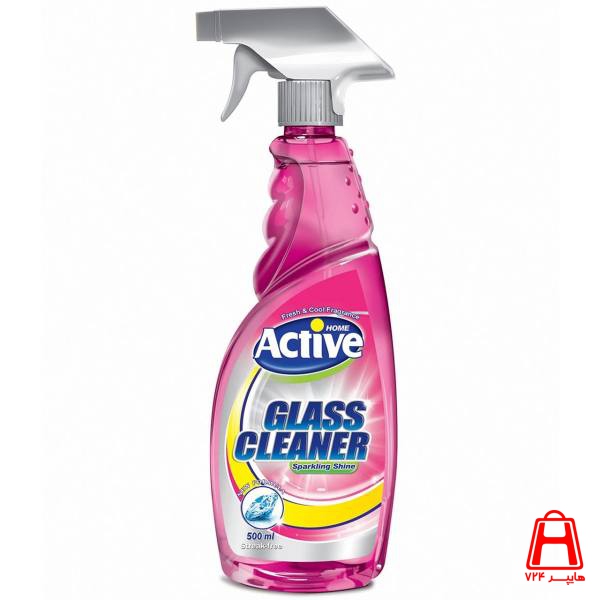Active Pink Anti Fog Glass Cleaner 500ml