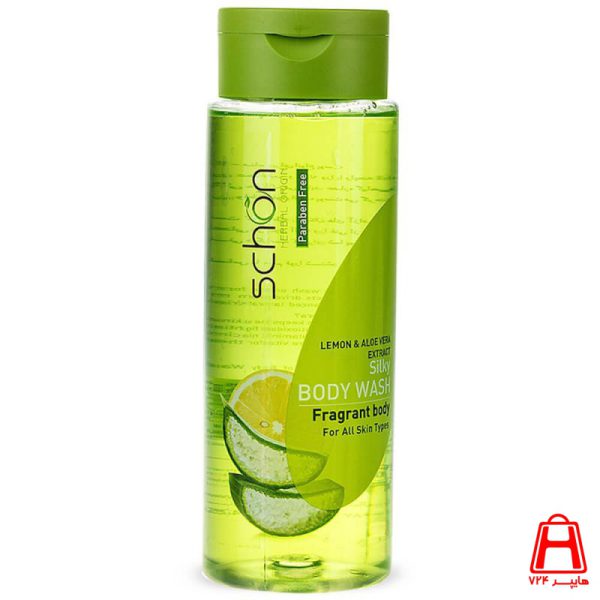 Aloe vera and lemon shampoo 420ml body shampoo