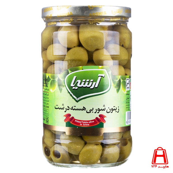 Arshia Pickled olives without kernels 660 g