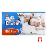 Barlie Medium comfort baby diapers 46 pieces