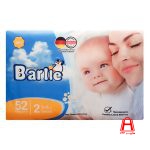 Barlie Small comfort baby diapers 52 pieces