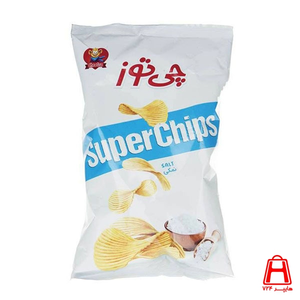 CheeToz Large simple super chips 90 g