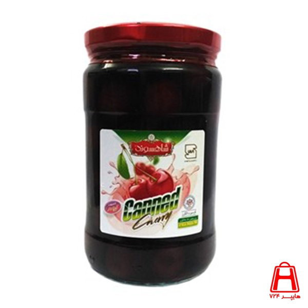 Cherry Compote jar shahsavand 700 gr
