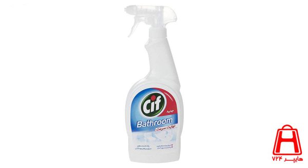 Cif Bathroom and WC Surface Cleaner Spray 750ml