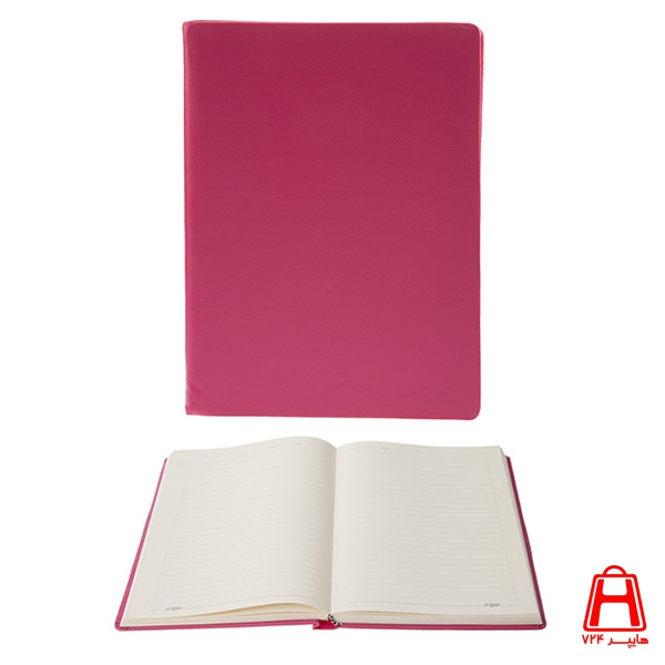 Clips Luxury notebook leather cover 200 sheets