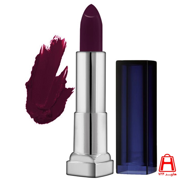 Colorsen National Bold Lipstick No. 885 Midnt Merlot Maybelline