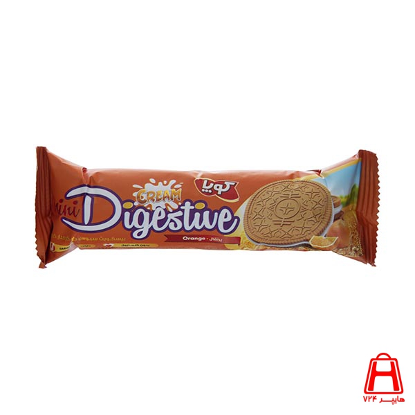 Copa Orange Cream Digestive Biscuit 8 number