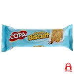Copa Vanilla biscuits with coconut flavor rectangular 100 g
