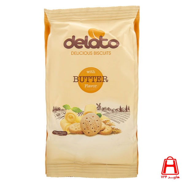 Delato Orange coin biscuits 85 g