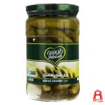 Delveseh Premium cucumber pickle glass 750 g