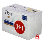 Dove soap pack of four one free white 100 g