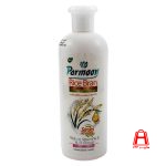 Dry rice bran shampoo