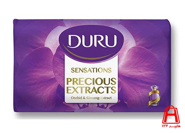 Duru sensations beauty soap orchid and ginseng extract 125 gr