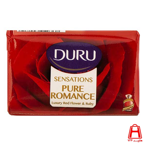 Duru sensations beauty soap red flower and ruby 125 gr