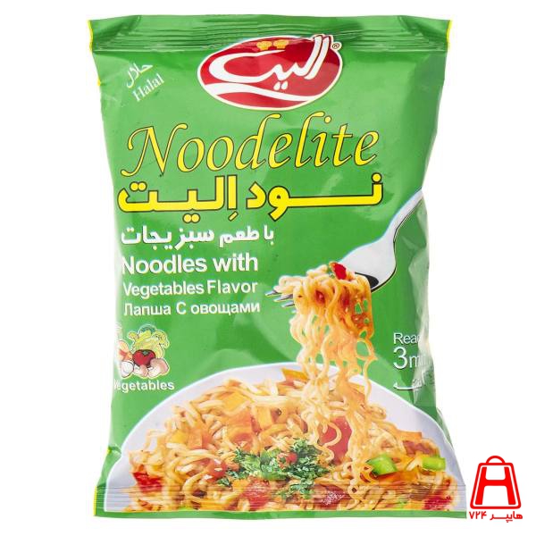 Elite vegetable noodles 75 g
