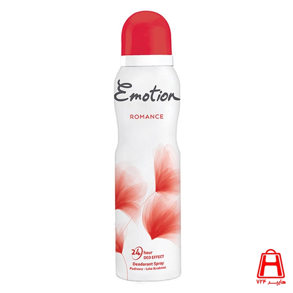 Emotion Womens Deodorant 150 ml Romance 24