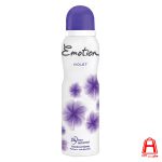 Emotion Womens Deodorant 150 ml Violet 24