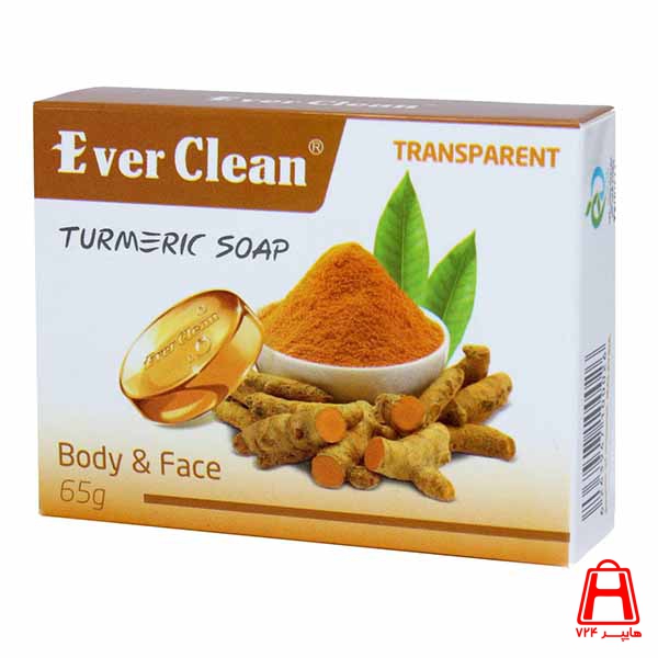 Ever clean Turmeric cleansing soap