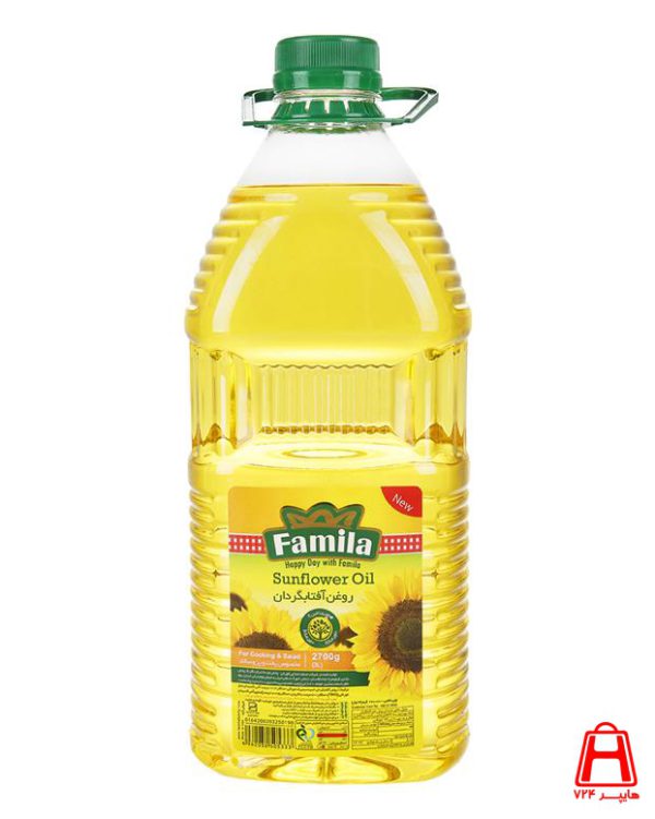 Famila Sunflower Oil 2700 grams 4 pcs