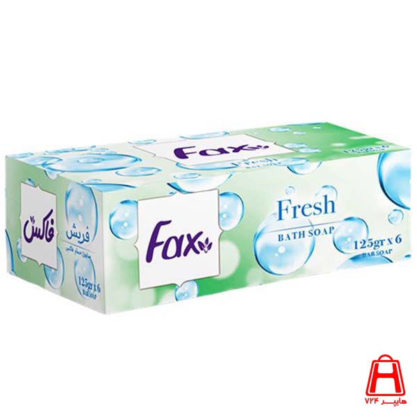 Fax fresh bath soap box 125 g