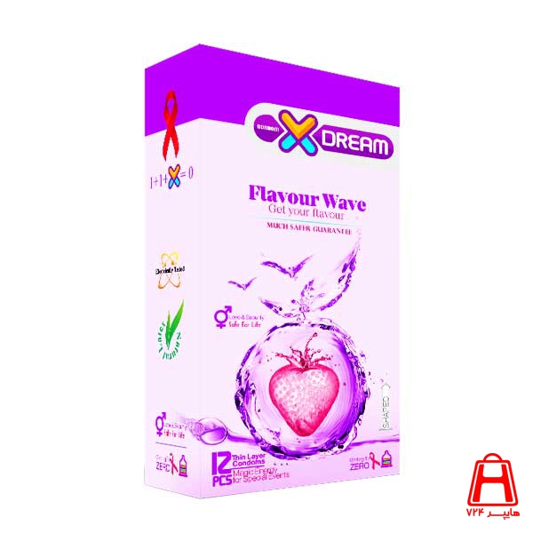 Flavour Wave Fruit Condom