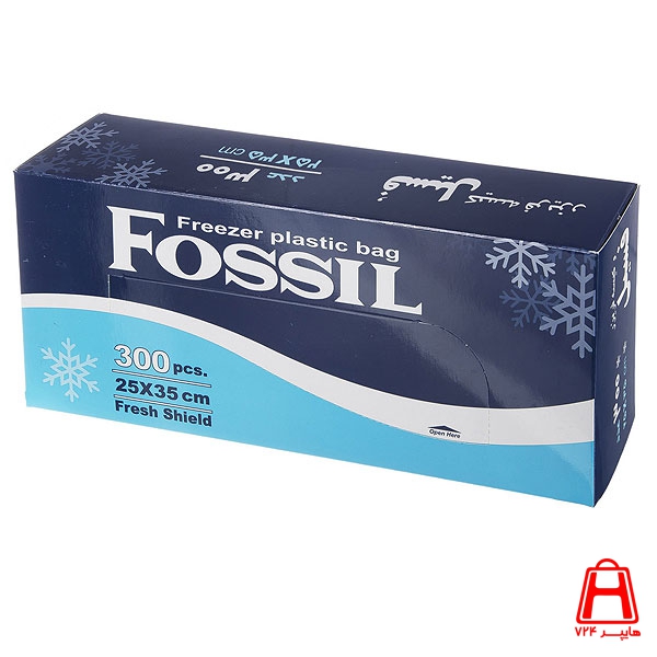 Fossil Freezer bag 300 sheets 25x35