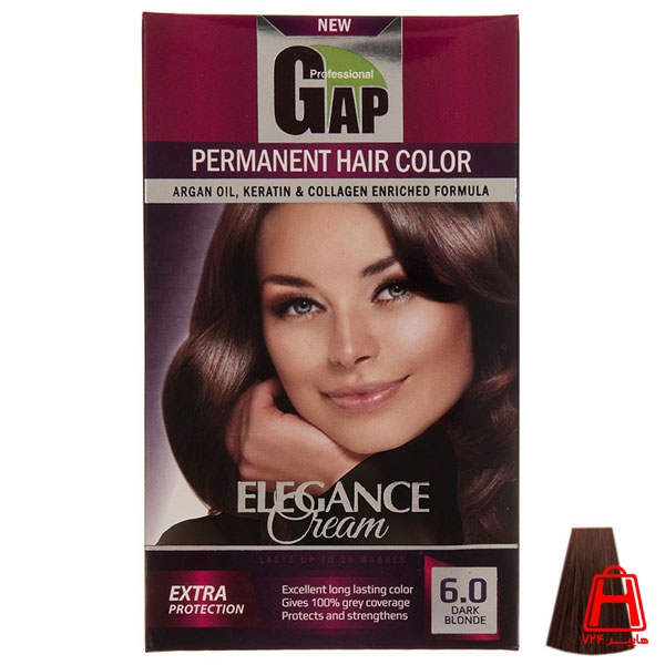 Gap Womens hair color kit 6.0