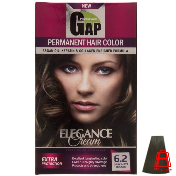 Gap Womens hair color kit 6.2