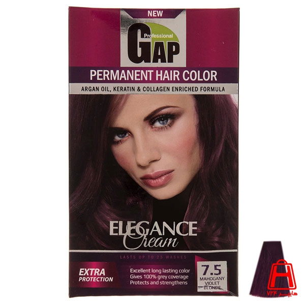 Gap Womens hair color kit 7.5