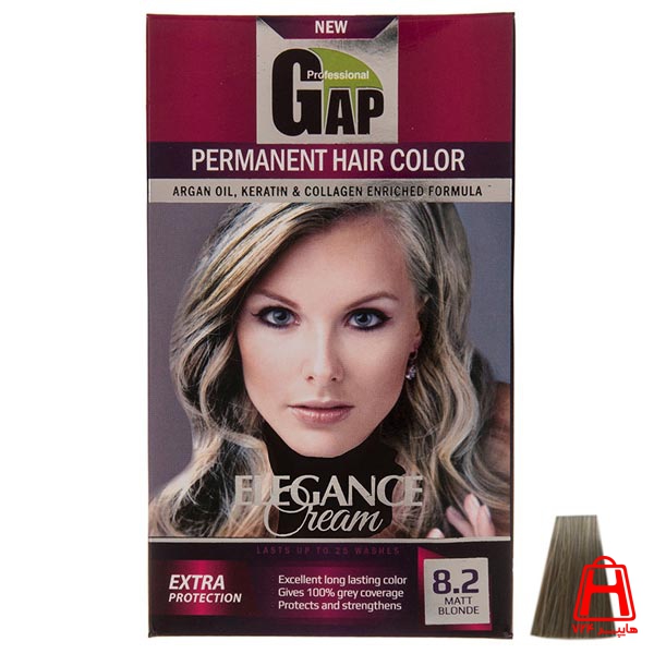 Gap Womens hair color kit 8.2