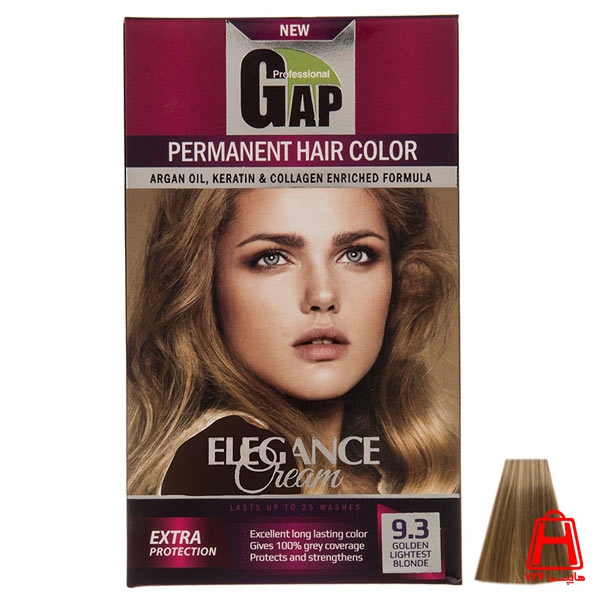 Gap Womens hair color kit 9.3