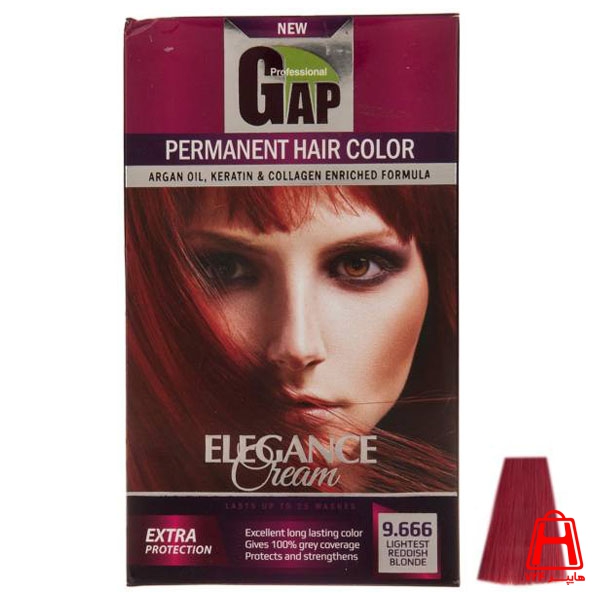 Gap Womens hair color kit 9.666