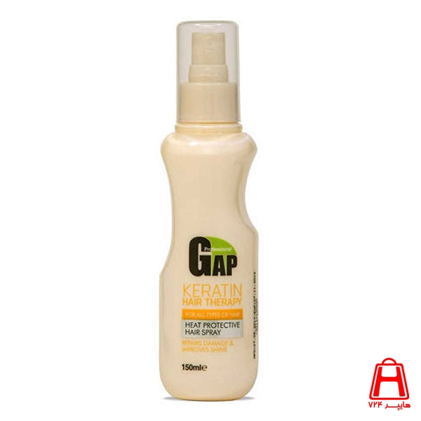 Gap oil containing creatine for all types of hair