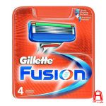 Gillette 4 digit spare fusion razor