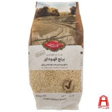 برنج قهوه ای 900 گرمی طارم ایرانی
