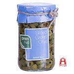 Green Field Green olive slices Spanish jar 680 g