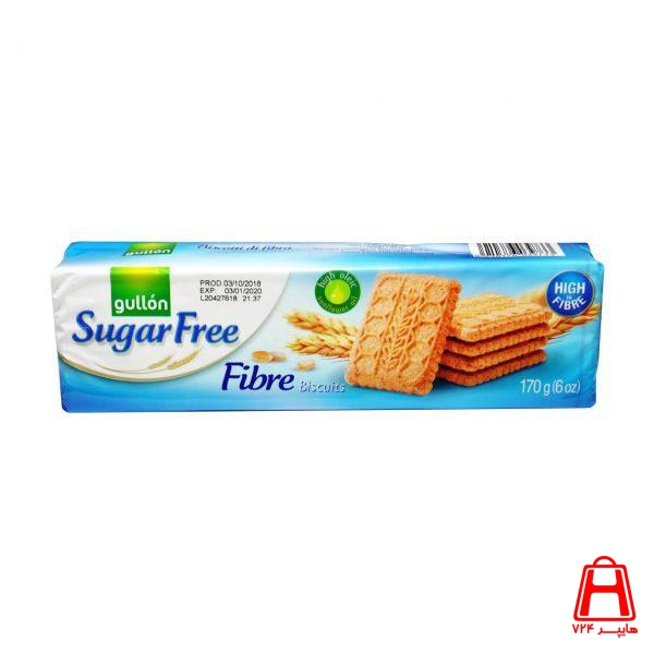 Gullon Biscuits enriched with fiber without sugar 170 g