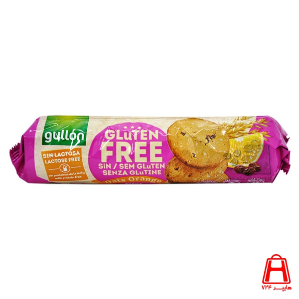 Gullon Oatmeal and orange biscuits gluten free 180 g