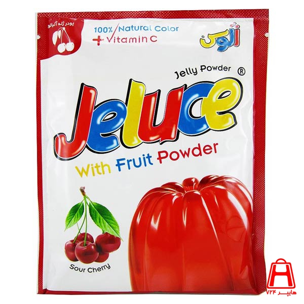 Jeluse sour cherry jelly powder 127gr