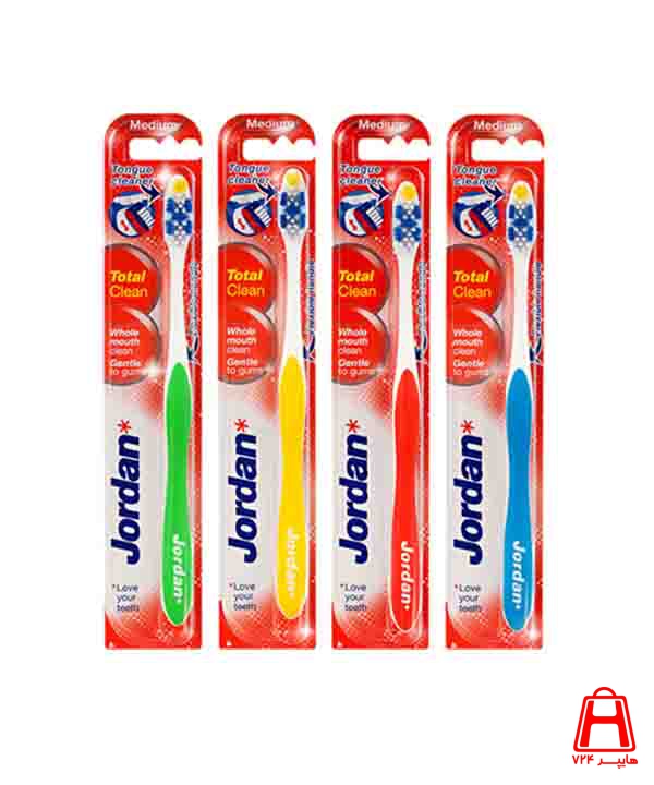 Jordan Total Clean Medium Toothbrush