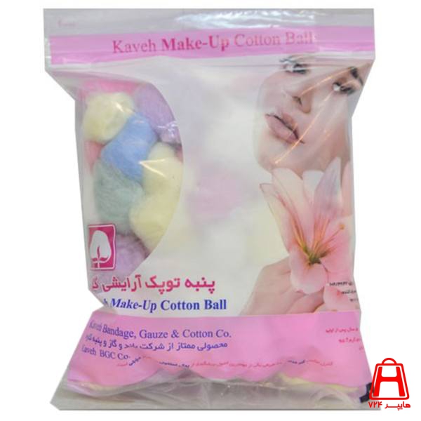 Kaveh Gol Colored cotton ball 100 g