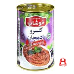 Khoushab Canned eggplant with a key 350 g