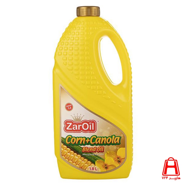 Liquid vegetable oil mixed with corn and polyethylene cannula batteries