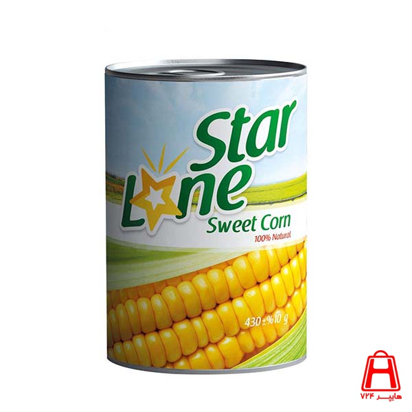 Lun Star Canned Corn 430 g