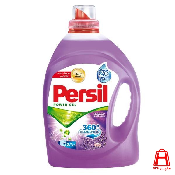 Machine wash liquid with lavender scent 360 degrees persil 2700 g